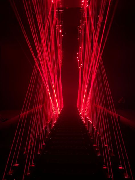 Laser Art Installation, Lazer Light Show, Laser Light Art, Lasers Aesthetic, Laser Wallpaper, Laser Installation, Digital Art Installation, Neon Lights Aesthetic, Laser Aesthetic