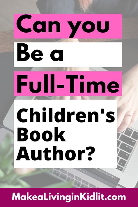 It takes hard work to become a published children's book author. Is it even worth it financially? Can you make a living writing for children? #childrensauthors #writingforchildren #kidlit #childrenswriters Writing Kids Books, Amazon Book Publishing, Author Dreams, Publish A Book, Writing Childrens Books, Author Platform, Writing Books, Creative Writing Tips, Kids Poems