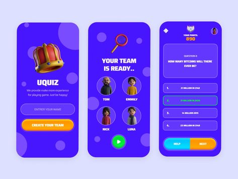 Interactive Quiz Design, Website Quiz Design, Online Quiz Design, Quiz Game Design, Quiz Mobile App Design, Quiz App Ui Design, Quiz Website Design, Quiz Game Ui, Quiz Ui Design