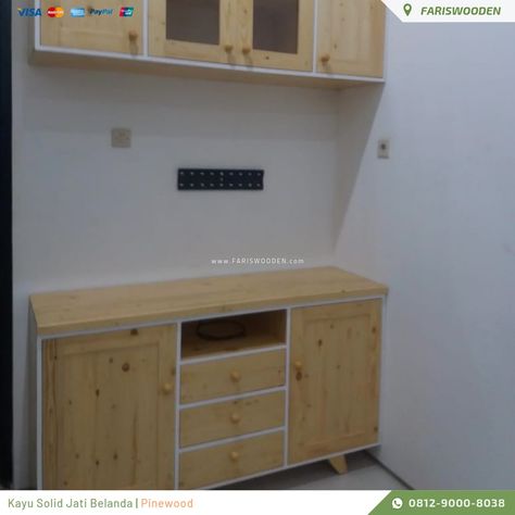 Bed Frame Design, Wooden Bed Frames, Kitchen Set, Wooden Bed, Kitchen Sets, Frame Design, Bed Frame, Storage Bench, Kitchen Cabinets