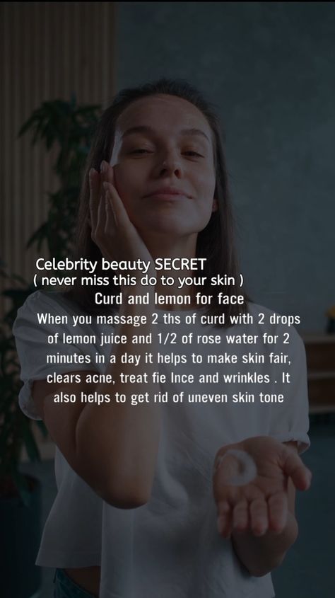 Beauty secret ✨ Herbal Scrub, Juice For Skin, Massage Routine, Sunset Captions, Natural Beauty Secrets, Facial Massage Routine, Korean Beauty Tips, Yoga Handstand, Skincare Secrets