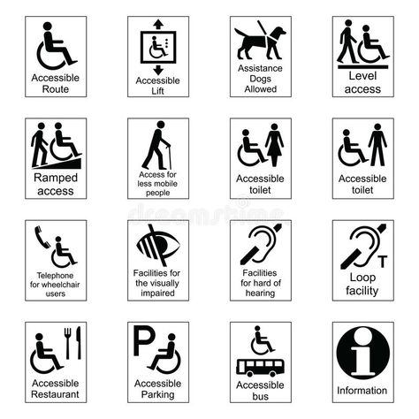 Accessibility Design, Pictogram Design, Brochure Cover Design, Hazard Sign, Family Vector, Awareness Poster, Site Sign, Site Analysis, People Icon