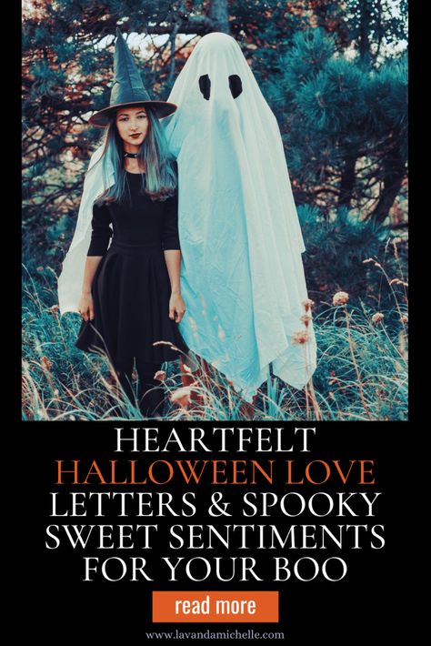 Heartfelt Halloween Love Letters & Spooky Sweet Sentiments for Your Boo - LavandaMichelle Night Meaning, Halloween Love, Extraordinary Moments, Halloween Magic, Easy Halloween, Halloween Candy, Love You More Than, Finding Joy, Love You More