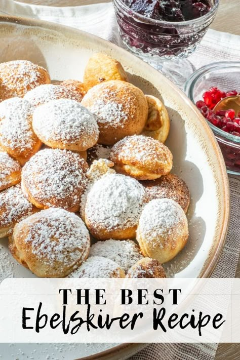 Gluten Free Ebelskiver Recipe, Abelskiver Recipe Christmas, Ebleskiver Pan Recipes, Aebleskiver Recipe Easy, Ableskivers Recipe Easy, Ebelskiver Pan Recipes, Ebelskiver Recipe Easy, Ableskivers Recipe, Abelskiver Recipes