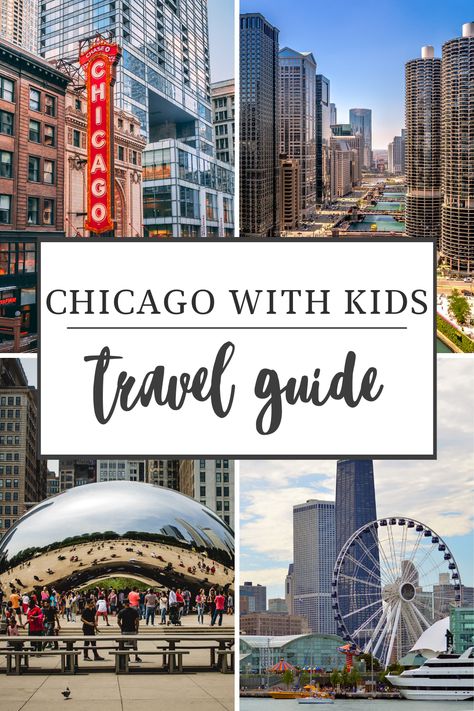 family travel to Chicago, Chicago with kids travel guide. Family travel destination: Chicago. The Windy City with kids Chicago With Kids Summer, Chicago With Kids, Chicago Museums, Kid Friendly Restaurants, City Family, Family Vacation Destinations, Chicago Restaurants, Downtown Chicago, The Windy City