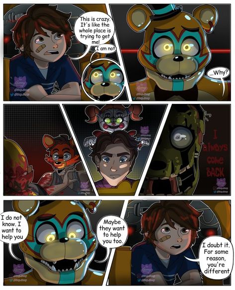 #fnafsb #fnaf #fnafsecuritybreach Hiro Big Hero 6, Glamrock Freddy, Fnaf Freddy, Animatronic Fnaf, Fnaf 1, Fnaf Movie, Fnaf Comics, Fnaf Stuff, Fnaf Memes