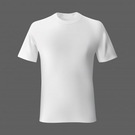 White T Shirt Template, White Shirt Template, White T Shirt Design, White Shirt Design, Off White Tshirt, Mockup Camisa, Tshirt Vector, White T Shirt Men, T Shirt Template