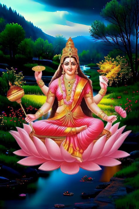 Maa Siddhidatri Images, Siddhidatri Devi Images, Siddhidatri Devi, Maa Siddhidatri, Shiv Bhakti, Lakshmi Mata, Durga Photo, Hindu Goddesses, Maa Lakshmi