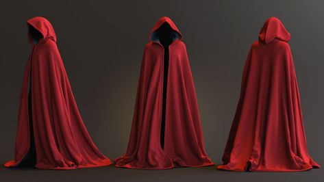 What is a Cloak coat? | Fashion Student Blog Red Cape Costume, 2d Pattern, Red Cape Coat, Thumbnail Png, Walking Poses, Cape Costume, Red Cape, Types Of Coats, Marvelous Designer