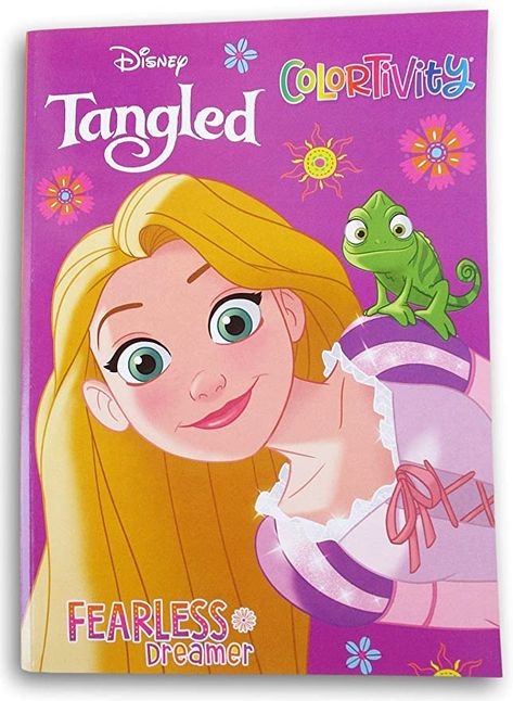 Amazon.com: Tangled Rapunzel Coloring Fun & Activity Book - 64 Pages - Cover Varies (Identical Contents) : Toys & Games Rapunzel Coloring, Princess Font, Frozen Book, Disney Princess Books, Princess Book, All Disney Princesses, Disney Princess Elsa, New Disney Princesses, Princess Sticker