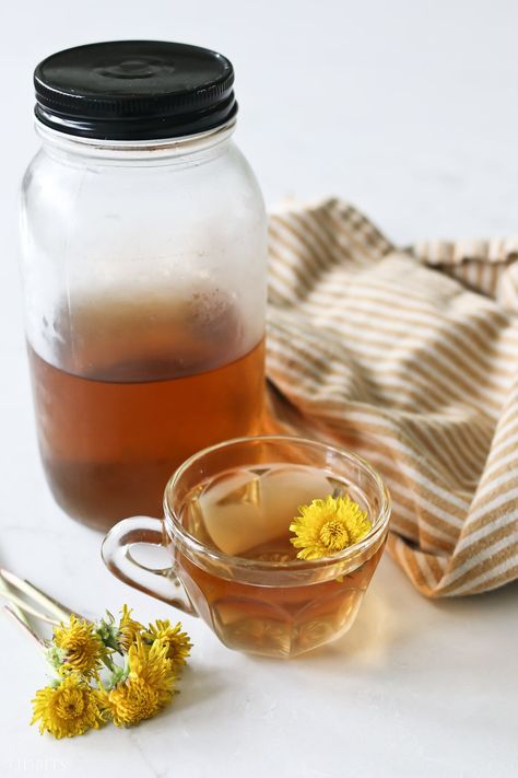 I'll show you 2 methods for making a delicious, roasted dandelion root tea. Don't miss out on the incredible health benefits of dandelion tea! Roasted Dandelion Root Tea, Benefits Of Dandelion, Roasted Dandelion Root, Dandelion Benefits, Dandelion Root Tea, Dandelion Tea, Gut Health Recipes, Tea Health Benefits, Dandelion Root