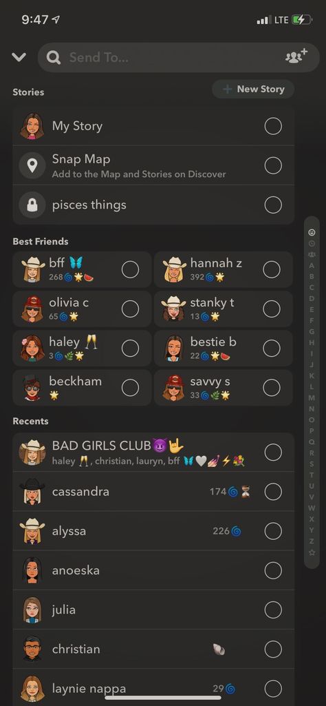 Bsf List On Snapchat, Bsf Emojis Snapchat, Snap Bsf List, Snapchat Recents List, Bsf Emojis, Snapchat Friends List, Emojis Snapchat, Friends Snapchat, Snapchat Inspiration
