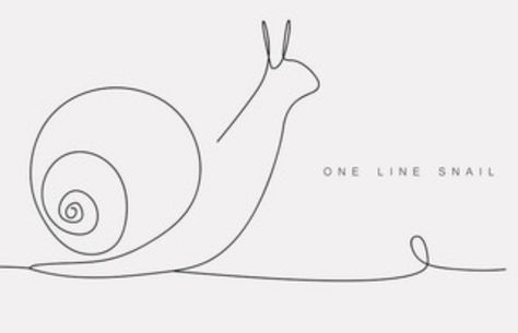 Snail Tattoo Minimalist, Garden Snail Tattoo, Snail Line Art, Snail Line Drawing, Snail Drawing Simple, Snail Tattoo Simple, Snail Drawing, Snail Tattoo, Animal Line Drawings