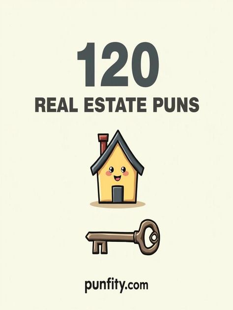 real estate puns Real Estate Marketing Funny, Real Estate Puns, Real Estate Jokes, Realtor Humor, Getting Into Real Estate, Leasing Office, Real Estate Humor, Property Marketing, Eco Friendly House