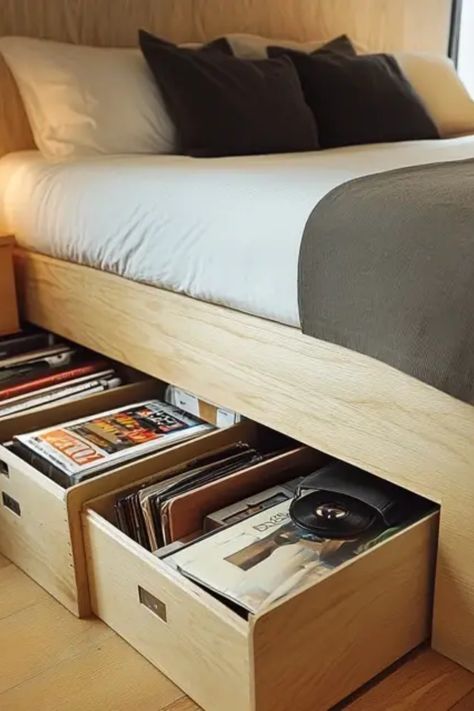 Maximize your space with these top 10 under-bed storage ideas! Whether you live in a small apartment or just want to declutter your home, these smart DIY solutions will help you organize without taking up extra room. From stylish bins to creative drawers, there's something for everyone here. Discover unique ways to use that often-overlooked space for everything from seasonal clothes to shoes and books. Get started on your project today and transform your home into a clutter-free zone with these perfect storage tricks! Shoe Storage Under Bed, Underbed Storage Ideas Diy, Under Bunk Bed Ideas, Underbed Storage Ideas, Under Bed Storage Ideas, Storage Under Bed, Storage Tricks, Under Bed Shoe Storage, Rolling Drawers