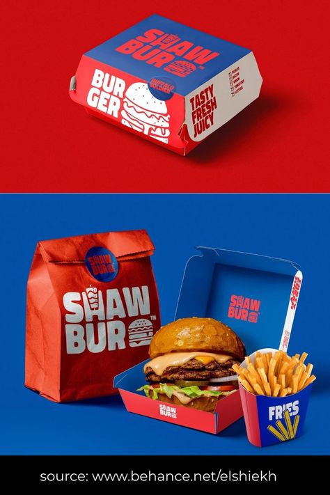 africa packaging design inspiration Restaurant Package Design, Hamburger Packaging Design, Burger Package Design, Takeout Packaging Design, Burger Brand Identity, Burger Design Ideas, Sandwich Packaging Design, Burger Packaging Ideas, Burger Box Design