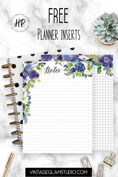 Free Planner Inserts, Happy Planner Free Printable, Watercolor Planner, Personal Budget Planner, Happy Planner Printables, Free Printable Planner, To Do Planner, Plum Paper Planner, Mambi Happy Planner