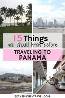 15 things you should know before traveling to Panama - Becksplore Panama Canal Cruise, Central America Destinations, Garden Interior, Panama Travel, Travel Secrets, Central America Travel, Panama Canal, Travel Blogging, Caribbean Travel