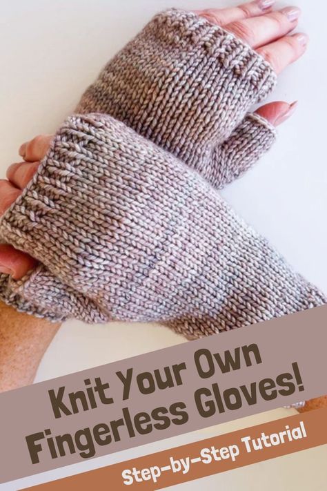 Ready to level up your cozy game? Look no further! Dive into the world of warmth and style with this incredible video tutorial on crafting your very own fingerless gloves. These beauties are not just an accessory; they're a statement. Discover the magic of knitting without a cable needle as you embark on this quick and easy project. Whether you're a knitting newbie or a seasoned pro, these fingerless gloves are tailor-made for you. This friendly tutorial host will be...