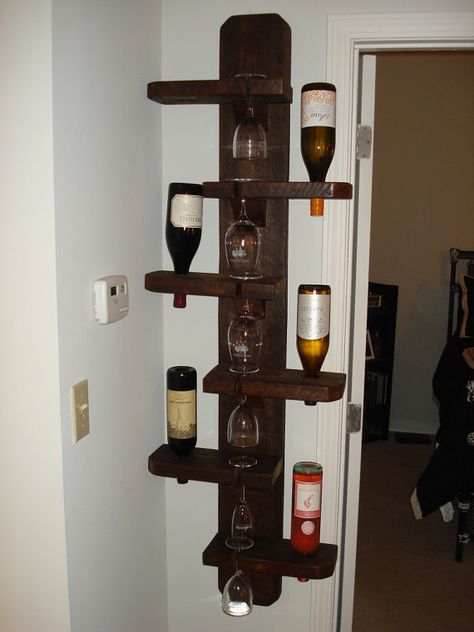 Wine Bottle Display, Wine Rack Design, Wine Rack Cabinet, Rustic Wine Racks, Diy Wine Rack, Wine Bottle Rack, Wood Wine Racks, Wine Glass Rack, Glass Rack