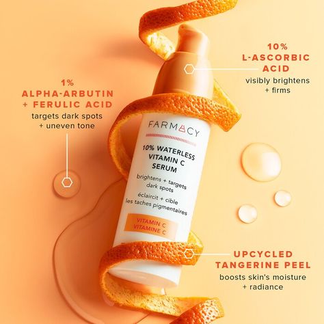 10% Waterless Vitamin C Serum - Farmacy | Sephora