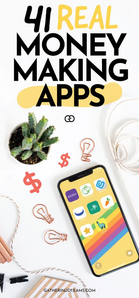 Are you ready to make money with your phone? I tested the best money-making apps out there, so you don't have to. Check out the 41 highest paying apps for iPhone & Android that will make you the most money. Number 1 made me $200! Money Making Apps Android, Money Making Apps Iphone, Money Making Apps, Apps You Need, Apps Must Have Iphone, Apps To Download, Best Money Making Apps, Earn Money Online Free, Online Jobs For Teens