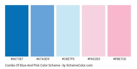 Blue And Pink Color Scheme, Pallet Blue, Blue Pallets, Color Scheme Blue, Elementary Classroom Themes, Hexadecimal Color, Blue Names, Hex Color Palette, Pink Names