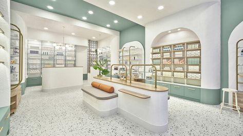 Pharmacy Decor, Turkey Images, Bursa Turkey, Pharmacy Store, Pharmacy Design, 카페 인테리어 디자인, Retail Design Blog, Shop Interior Design, Architecture Photo