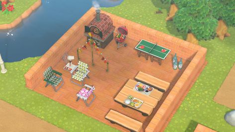 Little Spaces, Barbecue Area, Brick Oven, Lawn Chairs, Island Life, Don T Know, Animal Crossing, From Scratch, Lawn