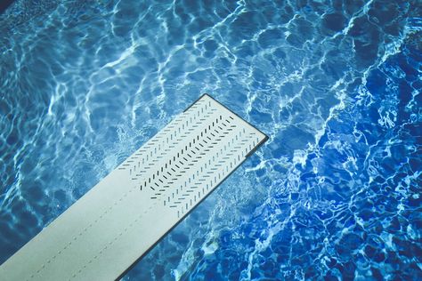 #blue #diving board #pool #recreation #springboard #summer #swimming pool #water Swimming Pool Maintenance, Diving Boards, Diving Pool, Deep Sea Diving, Automatic Pool Cleaner, Diving Board, Swimming Pools Inground, Pool Service, Spring Boards