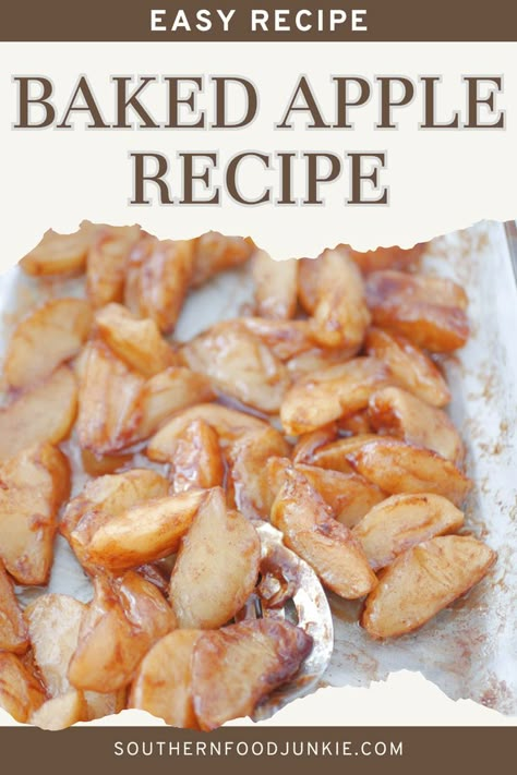 Are you looking for an Easy Baked Apples recipe? Look no further than this comforting fall dish. This baked apples recipe is baked in the oven for a fuss-free recipe that is sure to delight. Make this for your holiday meal as a dessert or a side dish. Either way, it will be a hit. Click the link to learn more and get a free printable recipe Baked Fruit Casserole, Bake Apples Recipe, Cooking Apples Recipes, Baked Apples Recipe Oven Healthy, Bake Apples Easy, Cooked Apples Recipe Easy, Apples And Biscuits Desserts, Baked Apples In Oven, Baked Apple Slices Oven