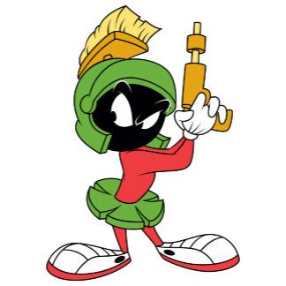 MARVIN THE MARTIAN™ Ready With Laser Warner Bros Cartoons, Photo Sculpture, Looney Tunes Characters, Looney Tunes Cartoons, Classic Cartoon Characters, Marvin The Martian, Famous Cartoons, Favorite Cartoon Character, Hanna Barbera