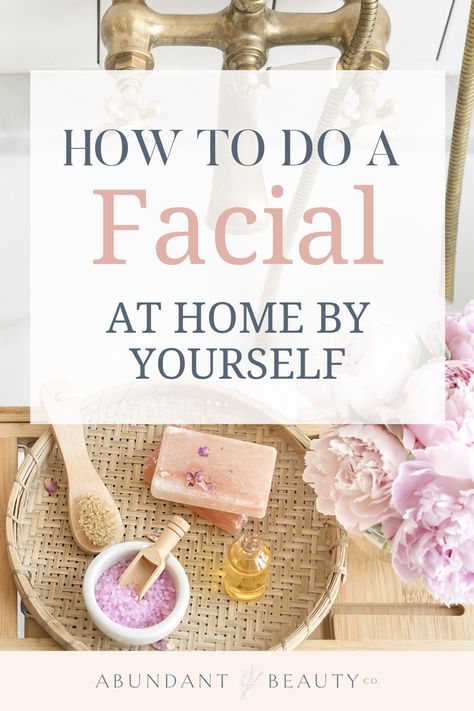 At Home Facials, Spa Day Essentials, Diy Spa Day At Home, At Home Facial, Facial At Home, Home Facial, Diy Spa Day, Herbal Steam, Makeup Over 40