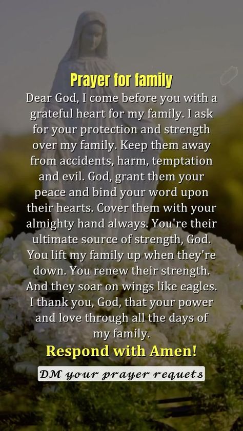 Prayers For My Family Strength, Prayer To Protect My Family From Evil, Prayers For Protection Over My Family, Prayer For Husband Protection, Family Prayers For Blessings, God Protect My Family, Prayer For Protection For Family, Prayer For My Parents, Prayer For My Mother