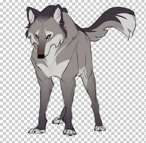 Gray Wolf Art, Wolf Cartoon Drawings, Grey Wolf Drawing, Wolf Tail Drawing, Cartoon Wolf Drawing, Wolf Drawing Easy, Wolf Cartoon, Wolf Anime, Wolf Png