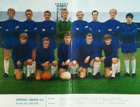 Carlisle Utd team group in 1968-69. Carlisle United, The League, Carlisle, Football Team, The Unit, Football, Magazine, On Twitter, Twitter