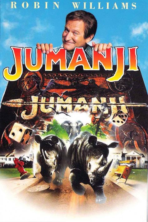 Who remembers this film? Who secretly wanted to play? Robin Williams Jumanji, Jumanji 1995, Bonnie Hunt, Jumanji Movie, Movies Worth Watching, Bonnie Hunter, Adventure Film, Kids' Movies, Cinema Posters