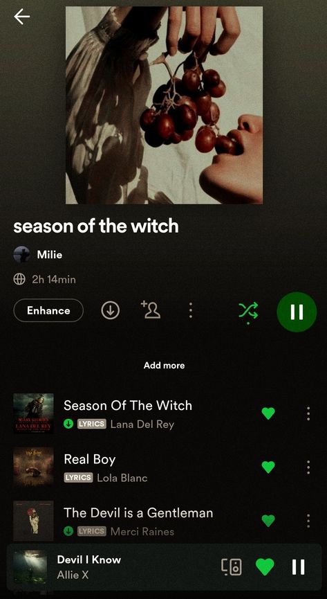 Witchy Playlist Names, Witch Playlist, Witch Music, Good Playlists, Weird Songs, Playlist Names Ideas, Therapy Playlist, Playlist Ideas, Music Nerd