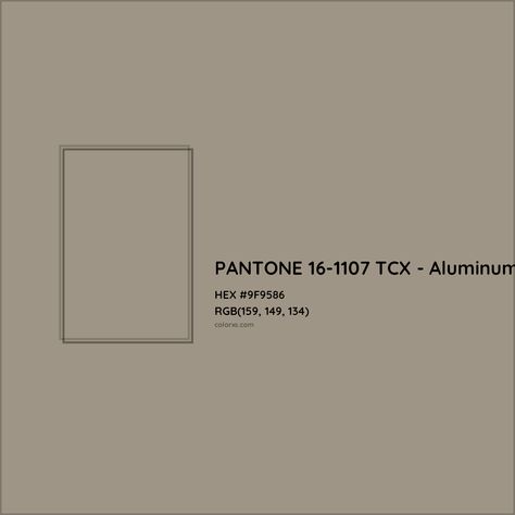 About PANTONE 16-1107 TCX - Aluminum Color - Color codes, similar colors and paints Munsell Color System, Pantone Tcx, Analogous Color Scheme, Rgb Color Codes, Hexadecimal Color, Rgb Color Wheel, Monochromatic Color Palette, Opposite Colors, Paint Color Palettes