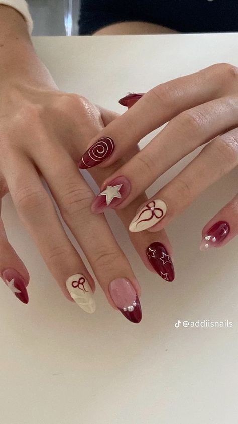 Paznokcie Hello Kitty, Natural Nails Manicure, Kutek Disney, Hello Nails, Nagel Tips, Korean Nails, Smink Inspiration, Girly Acrylic Nails, Casual Nails