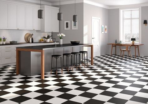 Kitchen floor tiles ideas