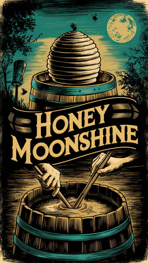 Honey moonshine is a delightful blend of sweet, floral notes combined with the warmth of moonshine, creating a drink that’s both smooth and richly flavored.  Whether you’re looking for a unique gift, a new addition to your home bar, or a special drink to enjoy on a cozy evening, honey moonshine is a perfect choice.  This recipe is simple to follow and results in a delicious, homemade spirit that captures the natural sweetness of honey. Ready to make your own? Let’s get started! Honey Moonshine Recipes, Honey Liqueur Recipe, Make Moonshine, Homemade Moonshine, How To Make Moonshine, Moonshine Recipe, Mead Recipe, Moonshine Still, Mash Recipe