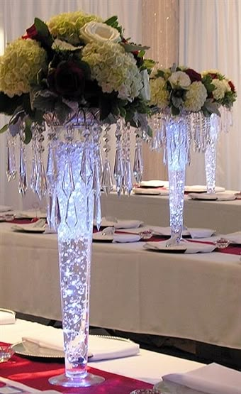 Cheap Wedding Table Centerpieces, Crystal Vases, Tall Wedding Centerpieces, Candle Wedding, Unique Wedding Flowers, Wedding Floral Centerpieces, Tall Centerpieces, Unity Candle, Irish Wedding