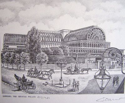 Crystal Palace, burned to the ground unfortunately, but a great innovation to architecture. The Crystal Palace, Palace Architecture, Hyde Park London, Holiday World, Palace London, History Of Architecture, London History, London Architecture, World Architecture