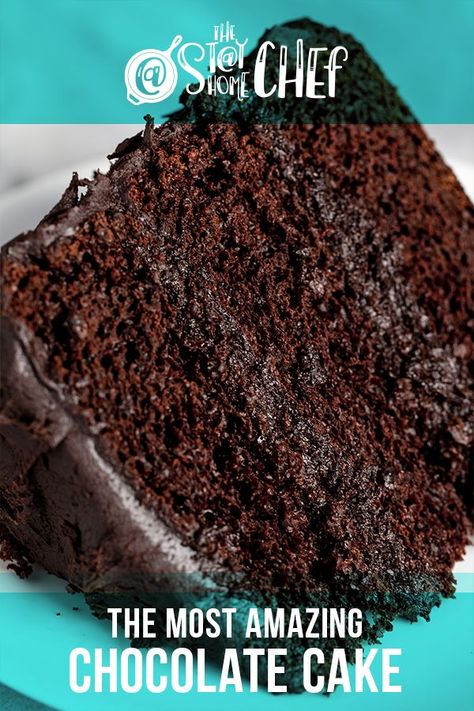 Essen, Homemade Moist Chocolate Cake, Best Homemade Cake Recipe, Bruce Bogtrotter, The Most Amazing Chocolate Cake, Most Amazing Chocolate Cake, Matilda Cake, Dark Chocolate Cake Recipes, Buttermilk Chocolate Cake