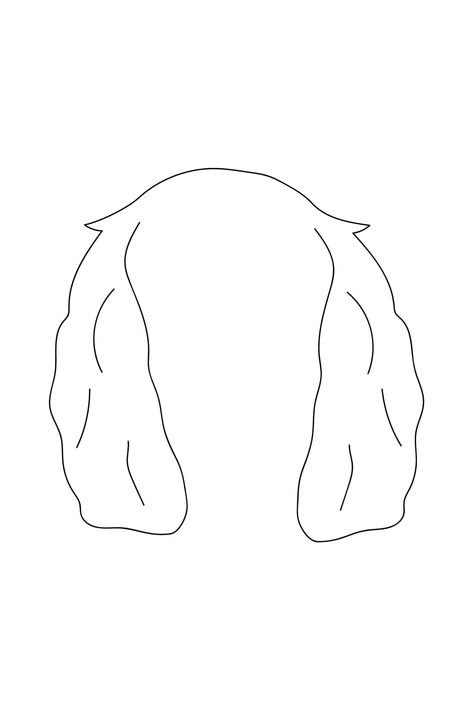 Dog Ear Outline | English Cocker Spaniel | Digital File | Dog Ear Line Art | English Cocker Spaniel Print | Dog Ear Line Drawing Ear Line Drawing, Dog Ear Outline, Cocker Spaniel Anglais, Ear Outline, Dog Outline, Dog Line Art, Spaniel Art, Boho Tattoos, Movie Tattoos