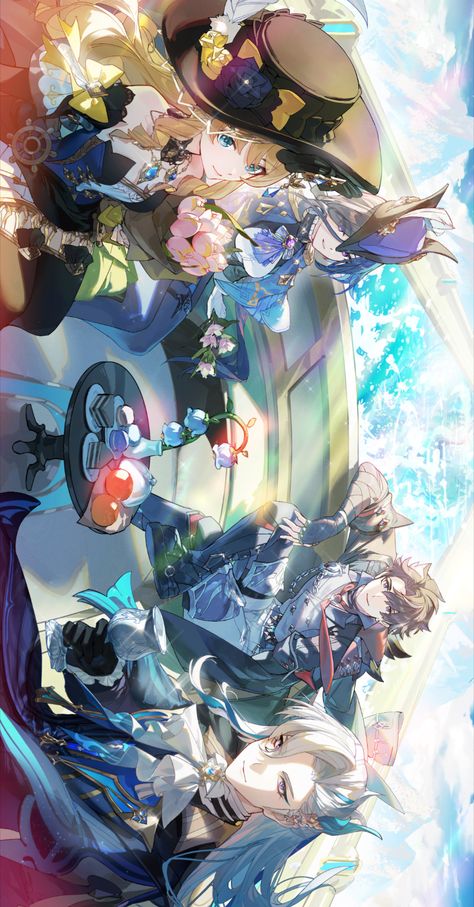 Tower Of Fantasy, Friends Wallpaper, 10 Reasons, Ship Art, Anime Scenery, Cool Wallpaper, Anime Character Design, Genshin Impact, Aesthetic Anime