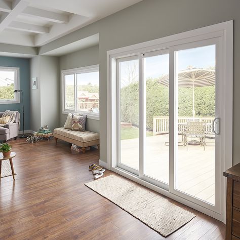 Sliding Doors Glass Patio, Wall To Wall Sliding Glass Doors, Large Glass French Doors, Patio Doors 3 Panels, 2 Panel Sliding Glass Door Patio, 8ft Sliding Glass Door, Triple Glass Sliding Door, Sliding Glass Door To Deck, Sliding Door Entryway