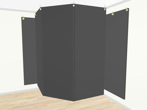 How to Build a DIY Vocal Booth for Under $85 | Black Ghost Audio Recording Booth Diy, Diy Vocal Booth How To Build, Diy Soundproof Booth, Home Vocal Booth, Portable Sound Booth, Voice Over Studio Home Diy, Diy Voice Over Booth, Diy Home Podcast Studio, Diy Sound Booth Recording Studio