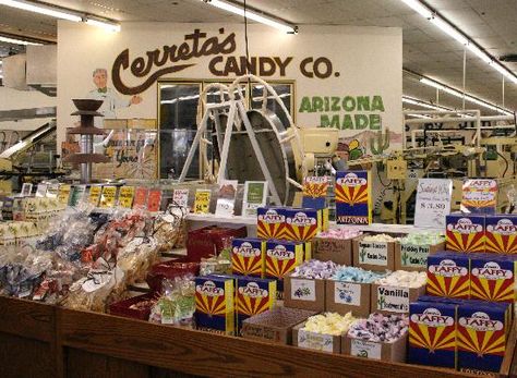 Glendale, AZ Cerrata's Arizona made candy. Arizona Attractions, Arizona Vacation, Glendale Arizona, Candy Companies, Glendale Az, Arizona Travel, Taffy, Tasty Treats, Foods To Eat